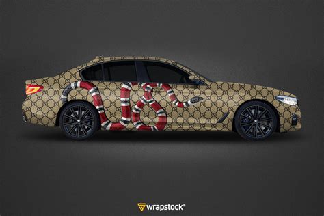 gucci car wrap price